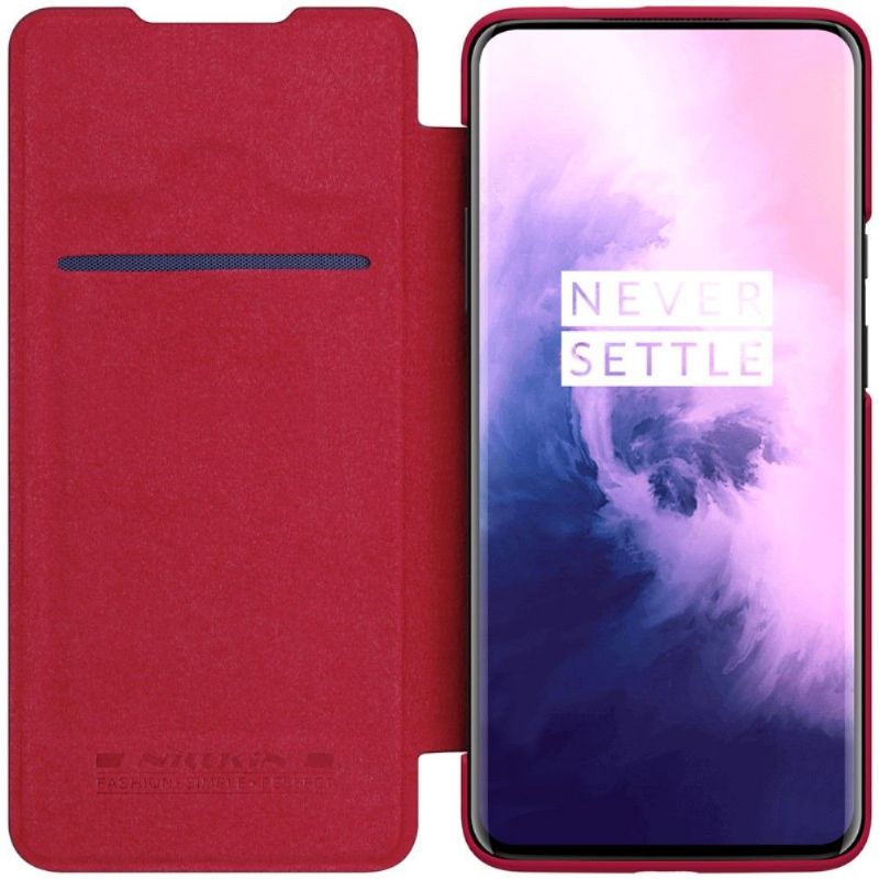 Flip Cover OnePlus 7T Pro Nillkin Qin Kunstlæder