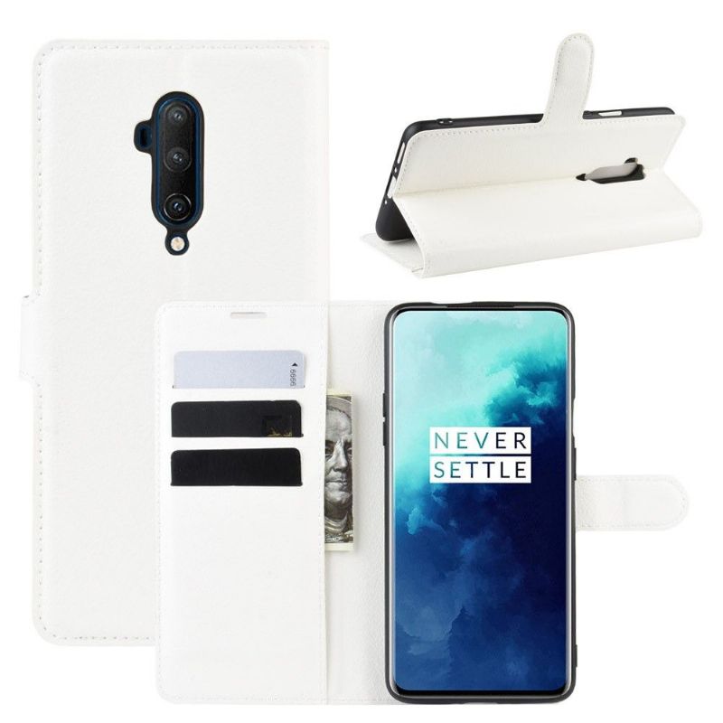 Flip Cover OnePlus 7T Pro Punge Etui Læderstil