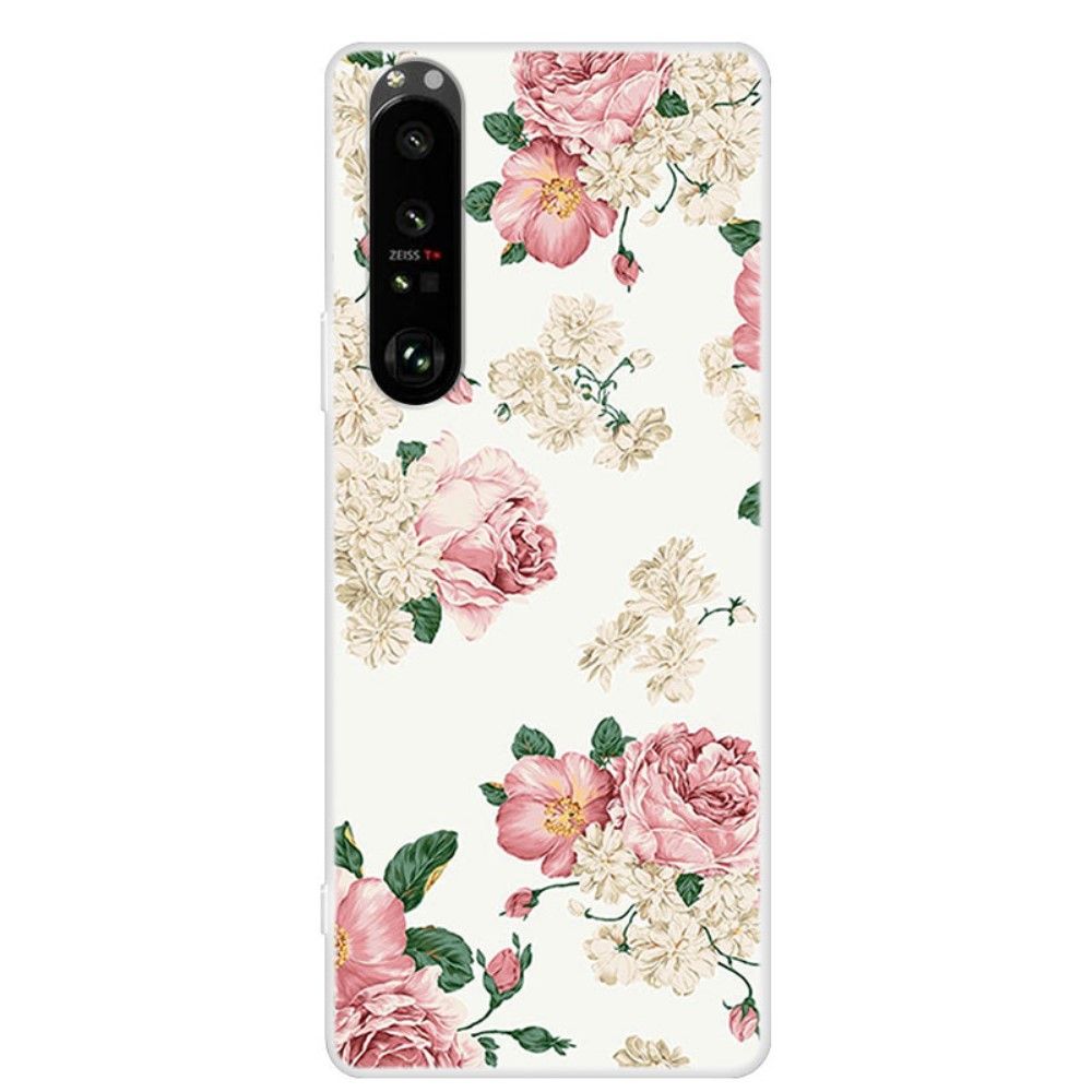 Cover Sony Xperia 1 III Blomster