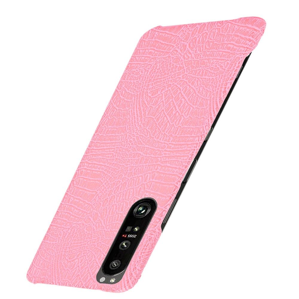 Cover Sony Xperia 1 III Croc Skin Effekt