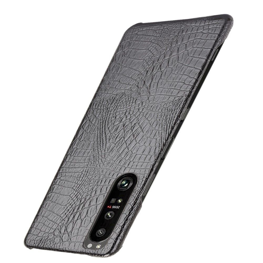 Cover Sony Xperia 1 III Croc Skin Effekt