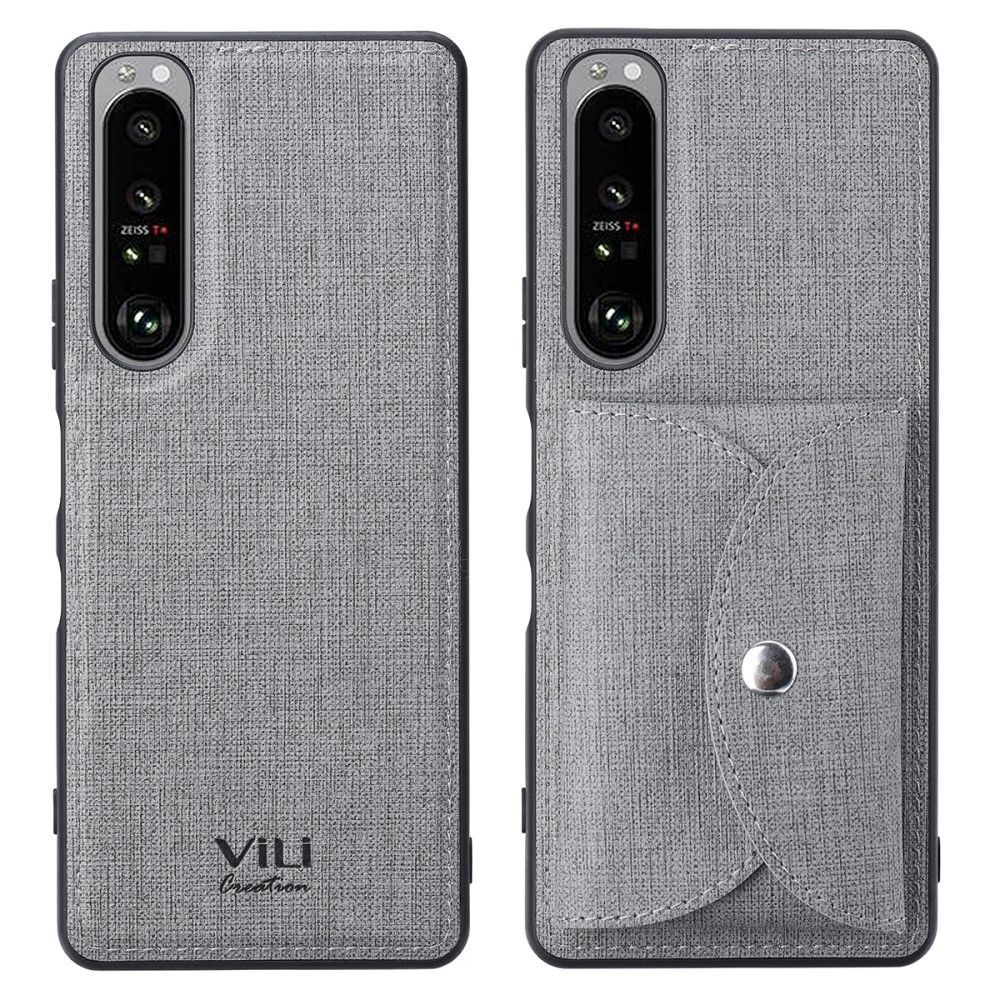 Cover Sony Xperia 1 III Vili Cross Magnetkortholder