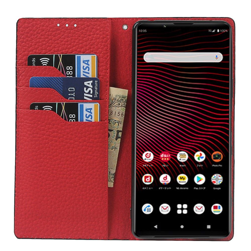 Flip Cover Sony Xperia 1 III Kornet Læder Med Rem