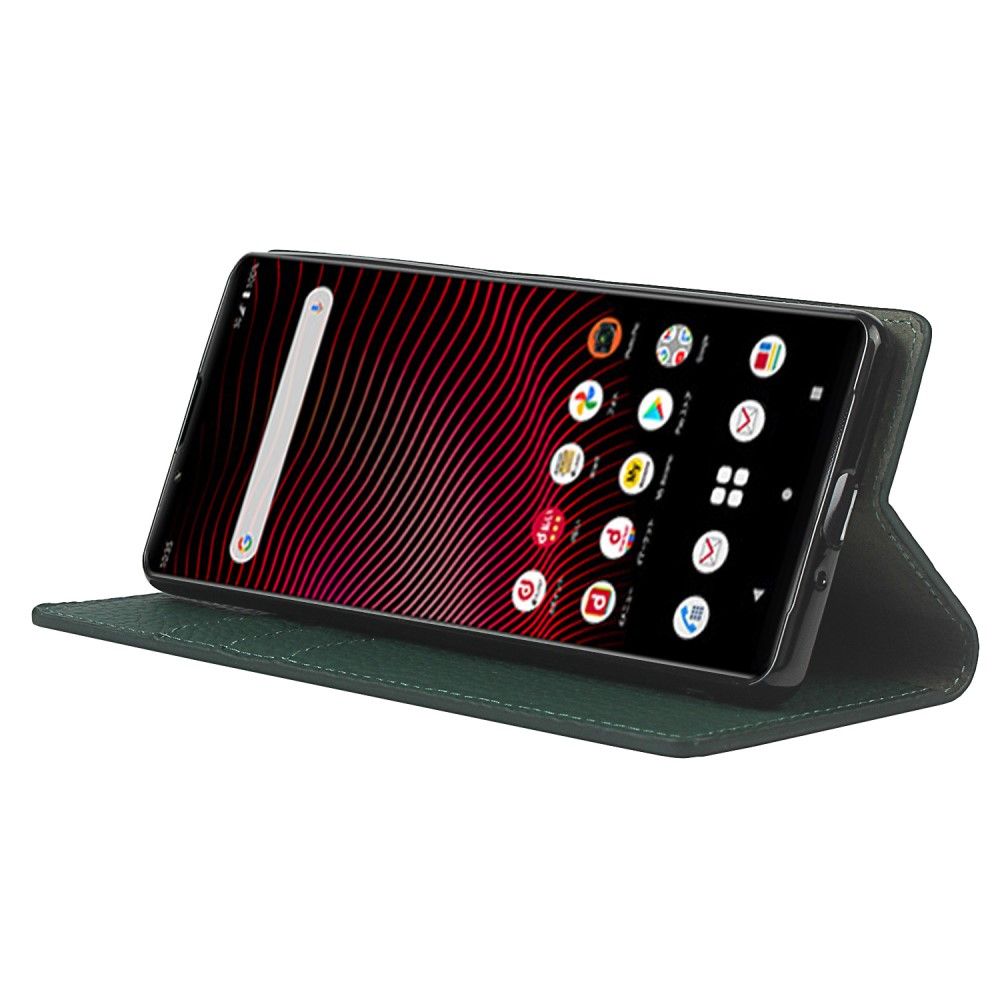 Flip Cover Sony Xperia 1 III Kornet Læder Med Rem