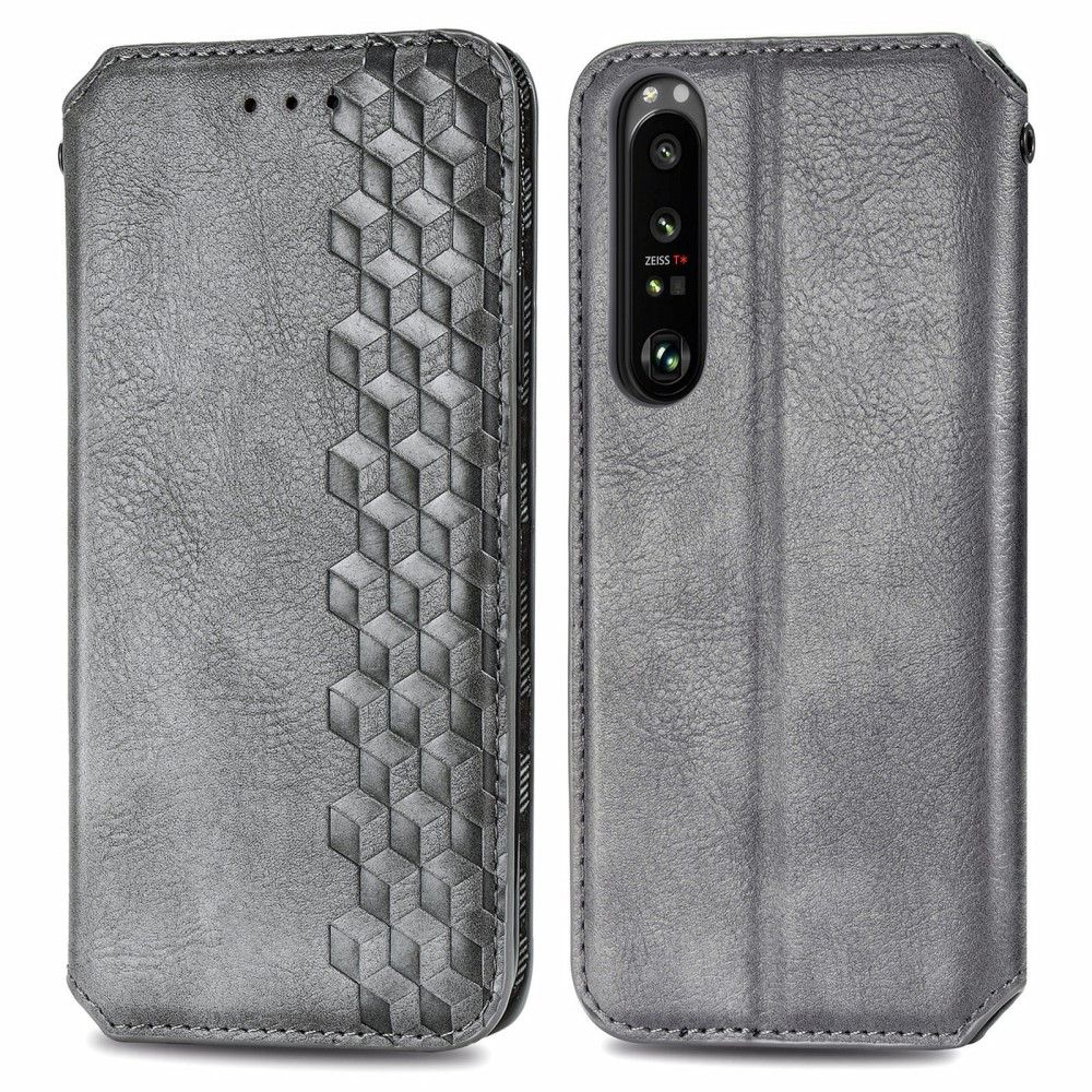 Flip Cover Sony Xperia 1 III Kub Design Kortholder