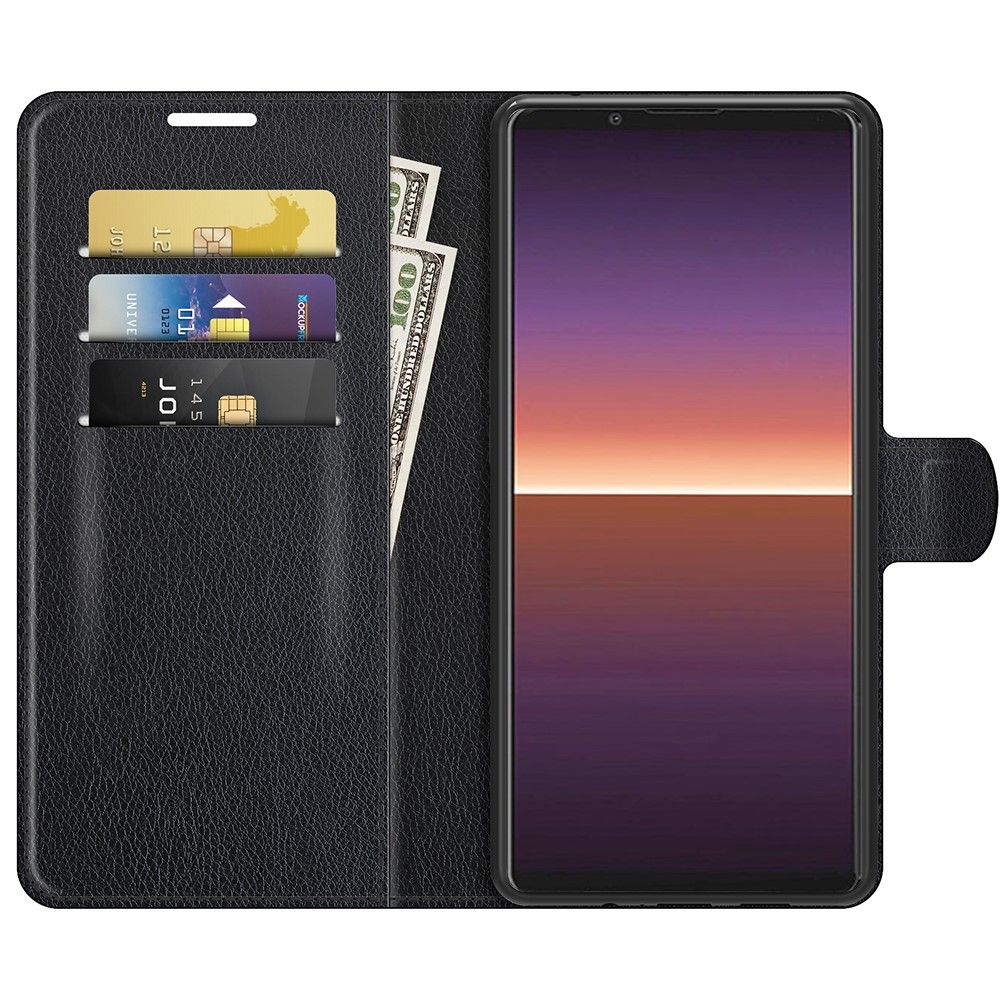 Flip Cover Sony Xperia 1 III Punge Etui Læderstil