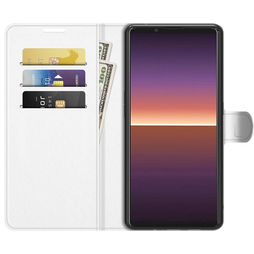 Flip Cover Sony Xperia 1 III Punge Etui Læderstil