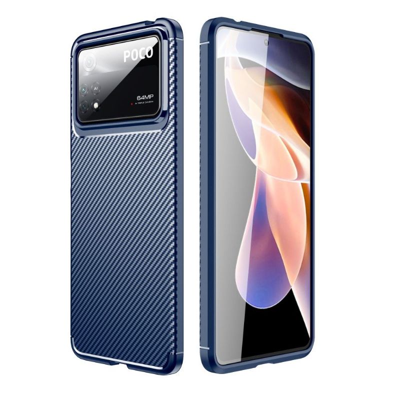 Cover Poco X4 Pro 5G Carbon Fiber Style