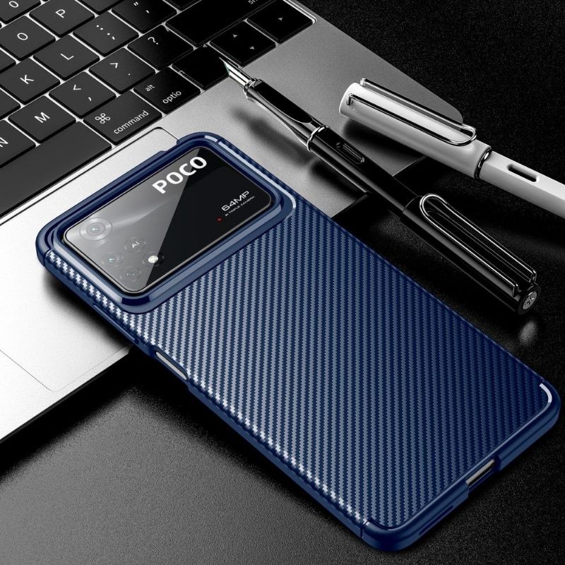 Cover Poco X4 Pro 5G Carbon Fiber Style