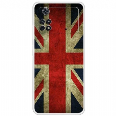 Cover Poco X4 Pro 5G Engelsk Flag