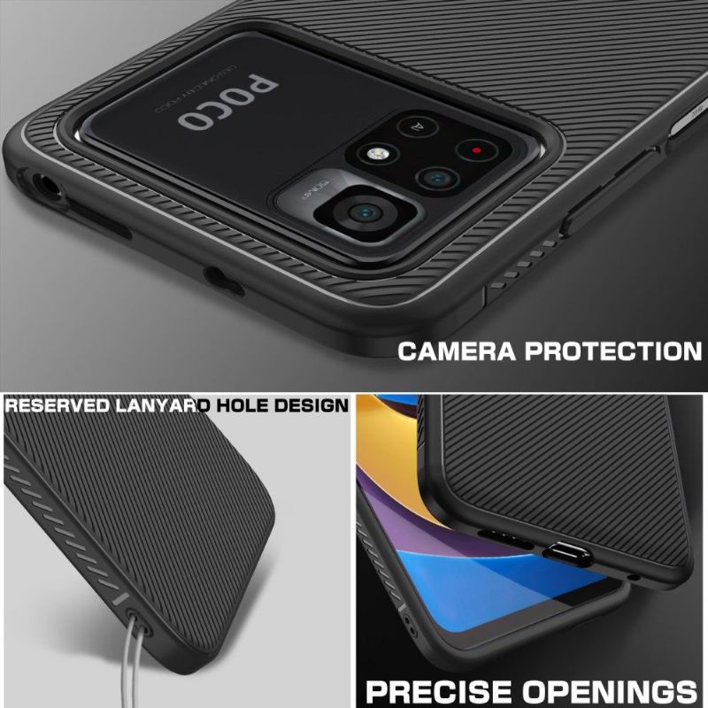 Cover Poco X4 Pro 5G Stribeeffekt