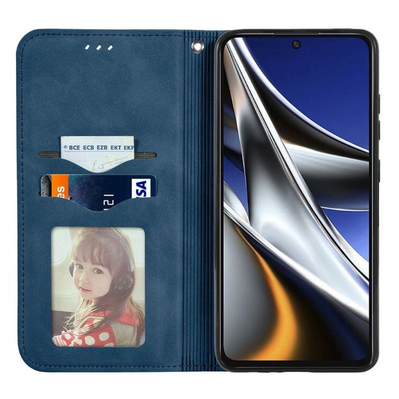 Flip Cover Poco X4 Pro 5G Business Retro