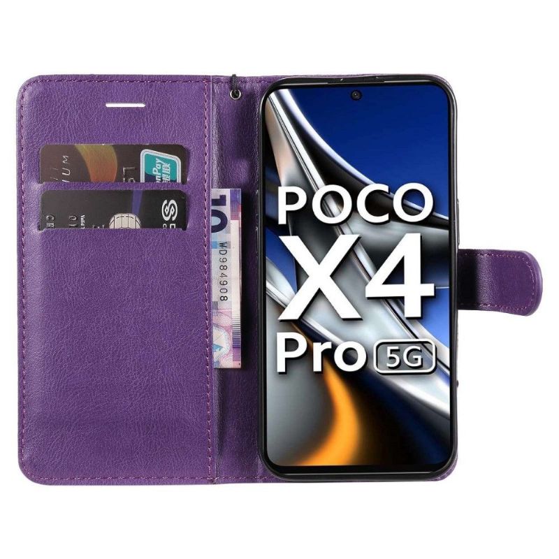 Flip Cover Poco X4 Pro 5G Hemming Med Snor Sylvette