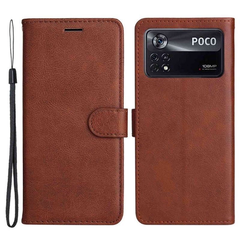 Flip Cover Poco X4 Pro 5G Hemming Med Snor Sylvette