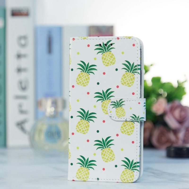 Læder Cover Poco X4 Pro 5G Ananas