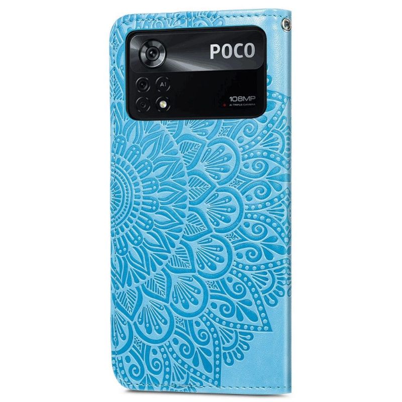 Læder Cover Poco X4 Pro 5G Original Mandalablad