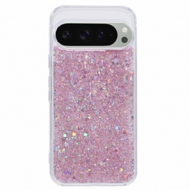 Cover Google Pixel 9 Glitter Design