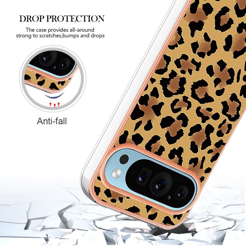 Cover Google Pixel 9 Leopardprint