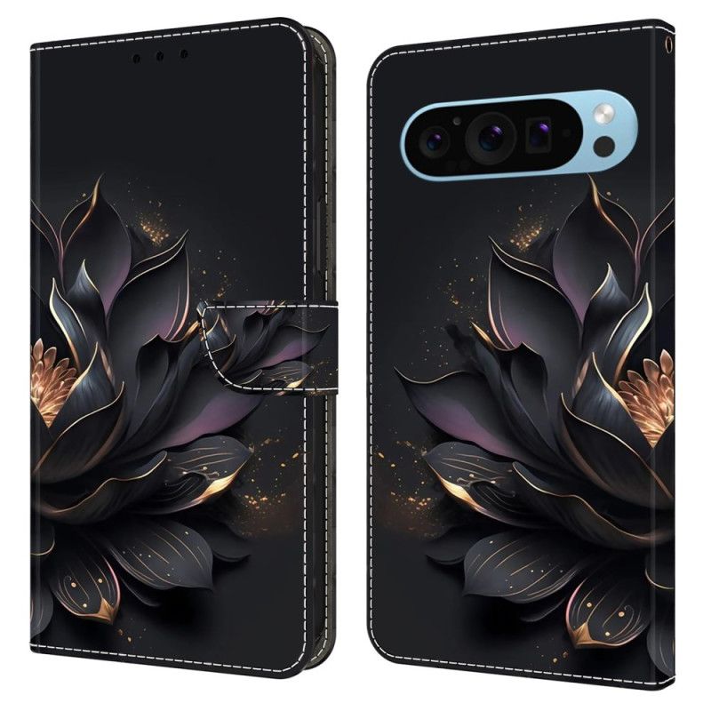 Flip Cover Google Pixel 9 Lilla Lotus