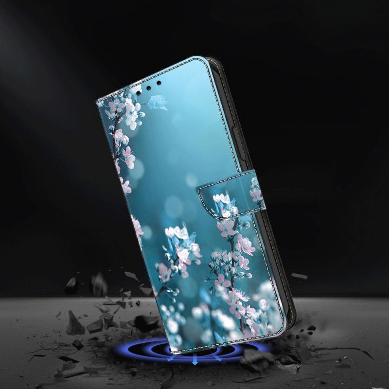 Flip Cover Til Google Pixel 9 Blommeblomster