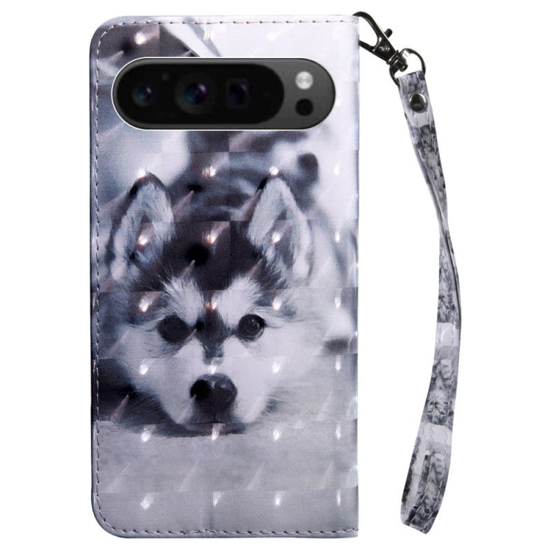 Flip Cover Til Google Pixel 9 Husky Med Rem