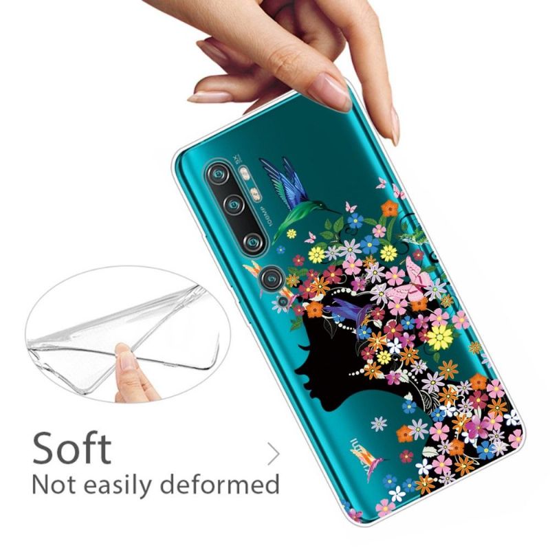 Cover Xiaomi Mi Note 10 / 10 Pro Anti-fald Kolibriblomst