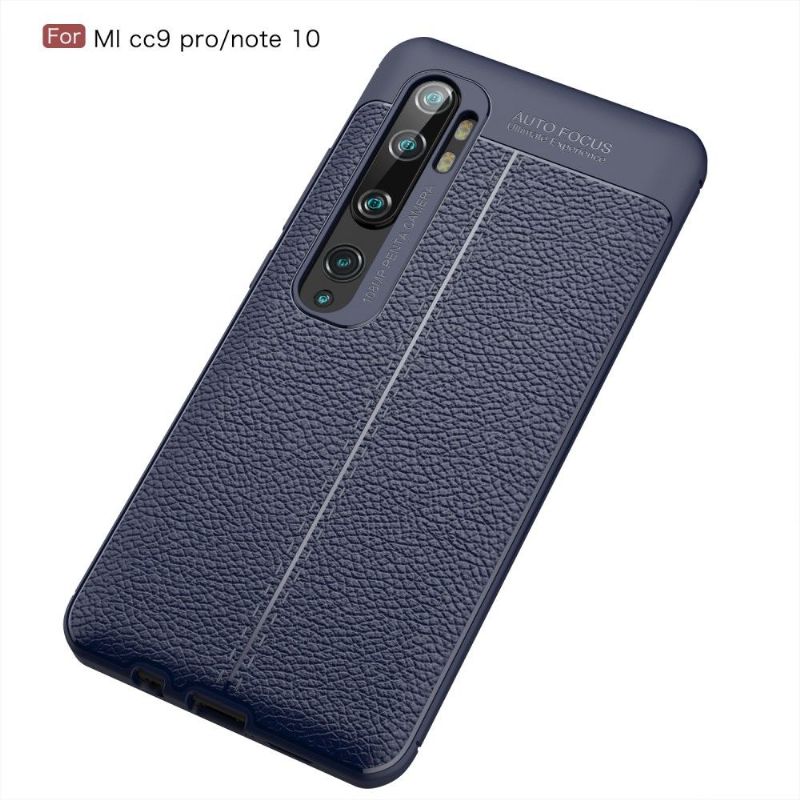 Cover Xiaomi Mi Note 10 / 10 Pro Gel-læderstil