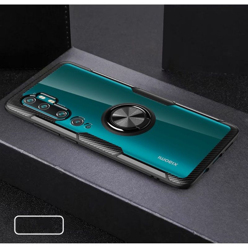 Cover Xiaomi Mi Note 10 / 10 Pro Gennemsigtig Finger