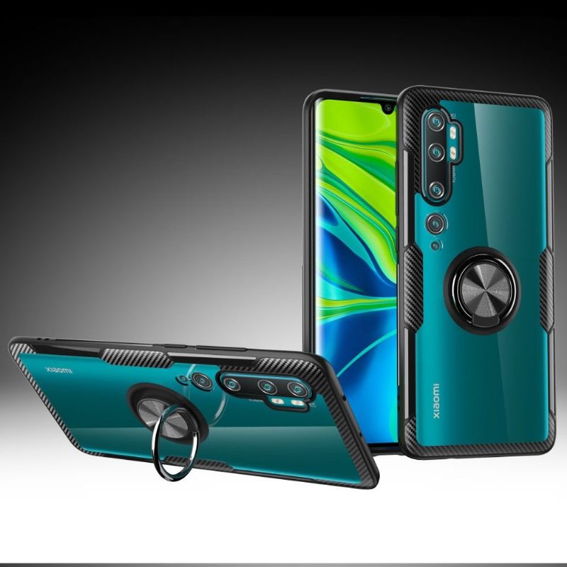 Cover Xiaomi Mi Note 10 / 10 Pro Gennemsigtig Finger