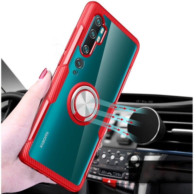 Cover Xiaomi Mi Note 10 / 10 Pro Gennemsigtig Finger