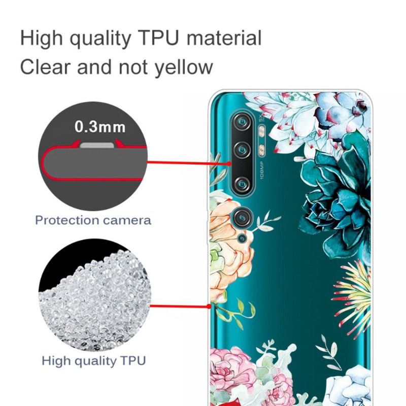 Cover Xiaomi Mi Note 10 / 10 Pro Hemming Variety Af Blomster