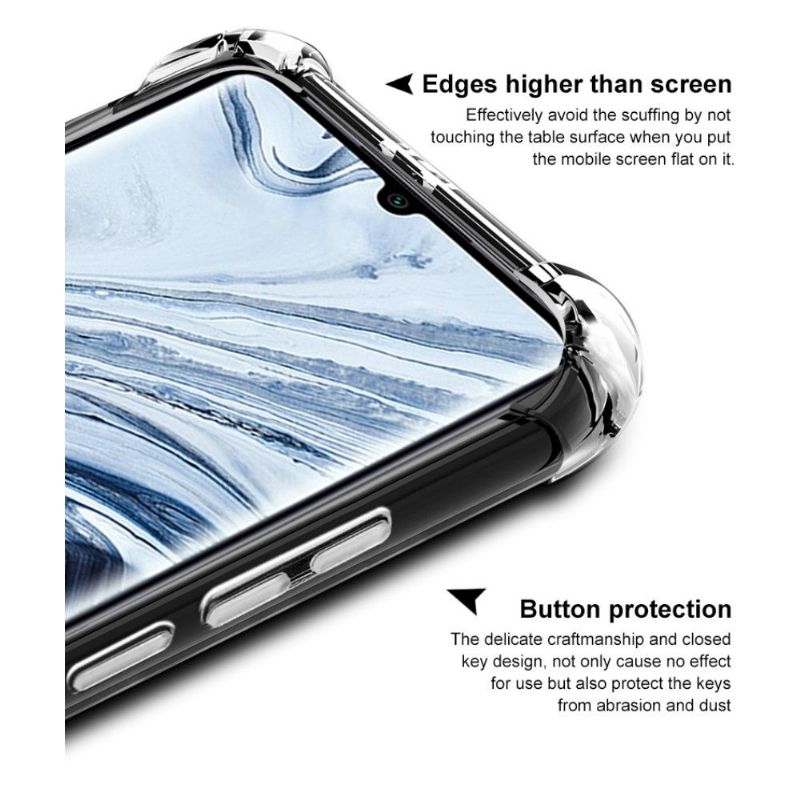 Mobilcover Xiaomi Mi Note 10 / 10 Pro Klassebeskyttelse Transparent