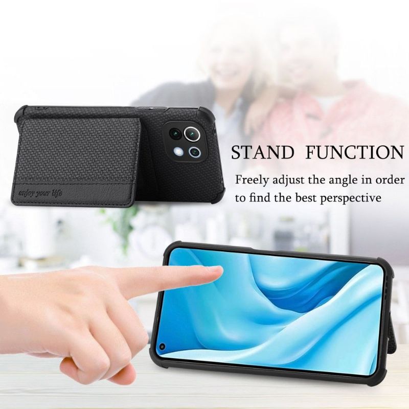 Cover Xiaomi Mi 11 Carbon Fiber Card Holder