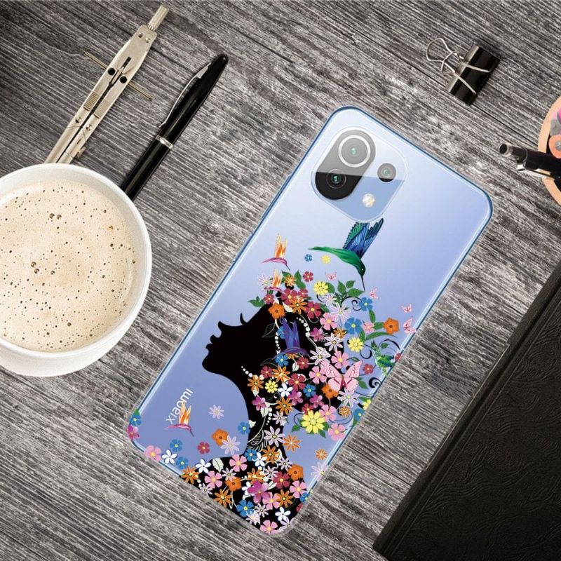 Cover Xiaomi Mi 11 Hemming Kolibriblomster