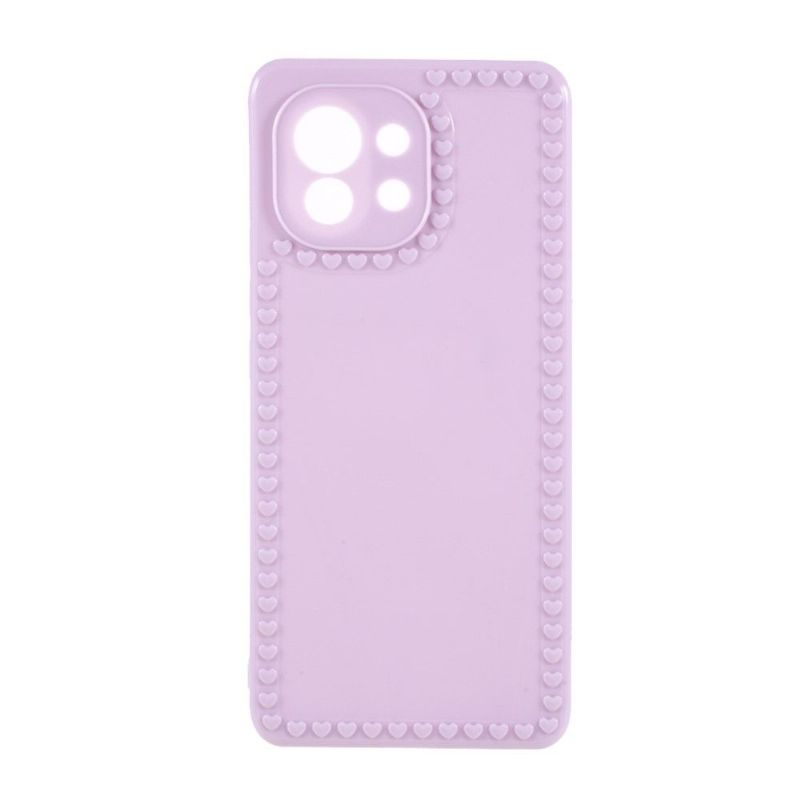 Cover Xiaomi Mi 11 Silikonehjerter