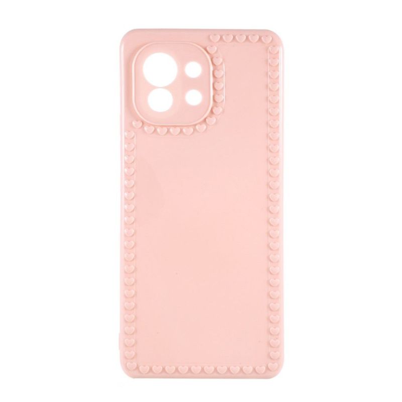 Cover Xiaomi Mi 11 Silikonehjerter