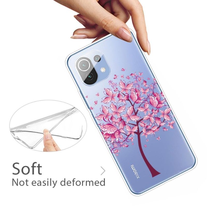 Mobilcover Xiaomi Mi 11 Sommerfugletræ