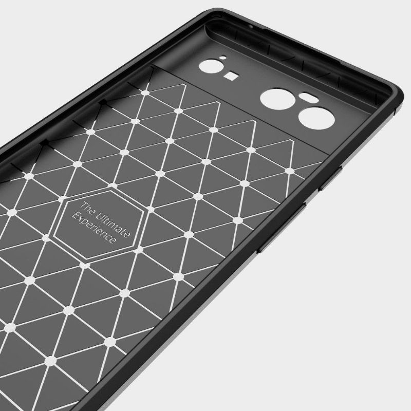 Cover Google Pixel 6 Hemming Fleksibel Børstet Effekt