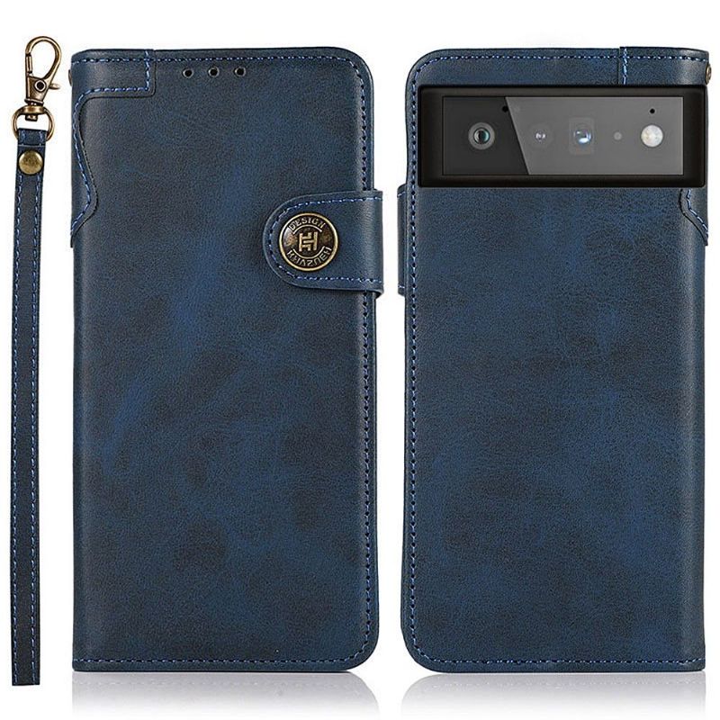 Flip Cover Google Pixel 6 Hemming Khazneh The Classic