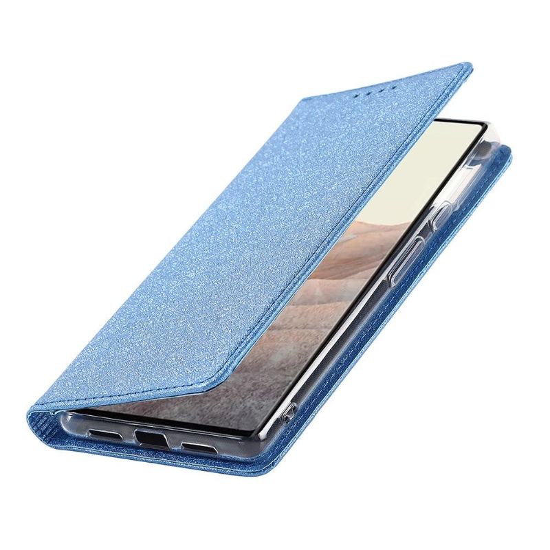 Flip Cover Google Pixel 6 Læder Cover Blue Moon Flap Kortholder