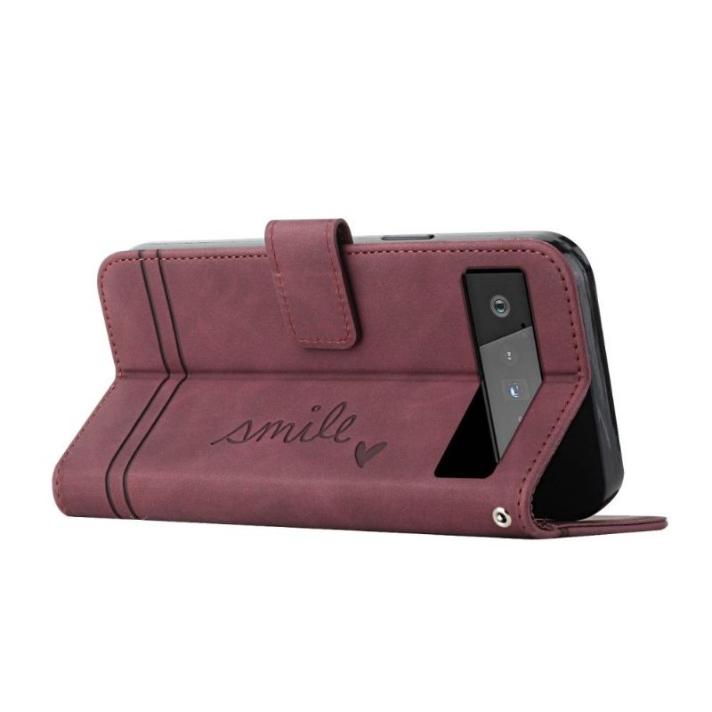 Flip Cover Google Pixel 6 Smil Linjer