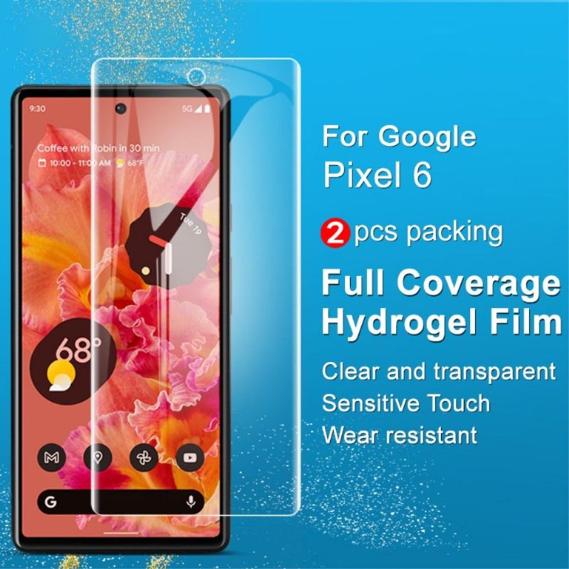 Google Pixel 6 Hydrogel Skærmbeskytter (2 Stk)