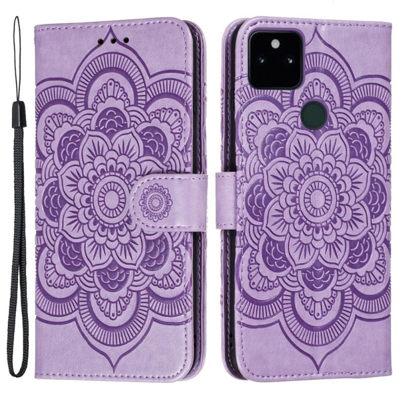 Læder Cover Google Pixel 6 Original Enkelt Mandala