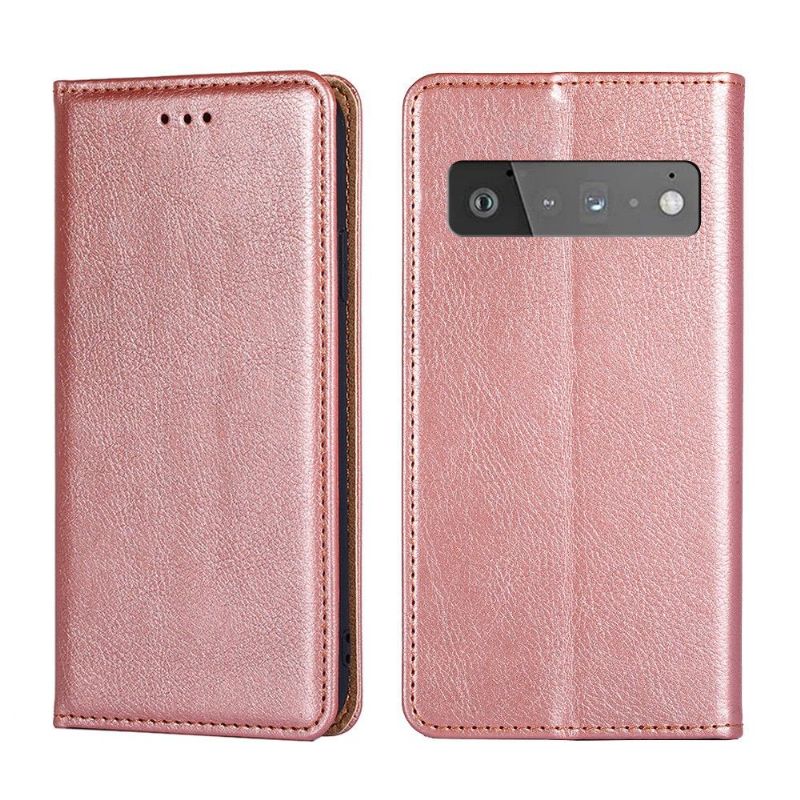 Mobilcover Google Pixel 6 Flip Cover Rent Kunstlæder