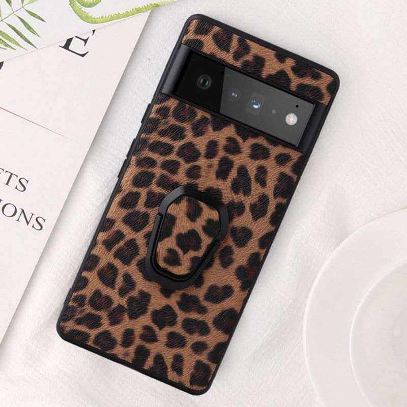 Mobilcover Google Pixel 6 Original Leopard Funktionsunderstøttelse