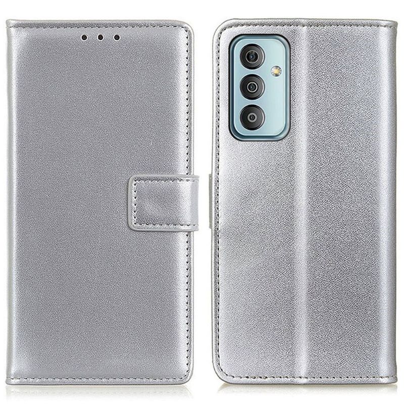 Flip Cover Samsung Galaxy M23 5G Basic Imiteret Læder