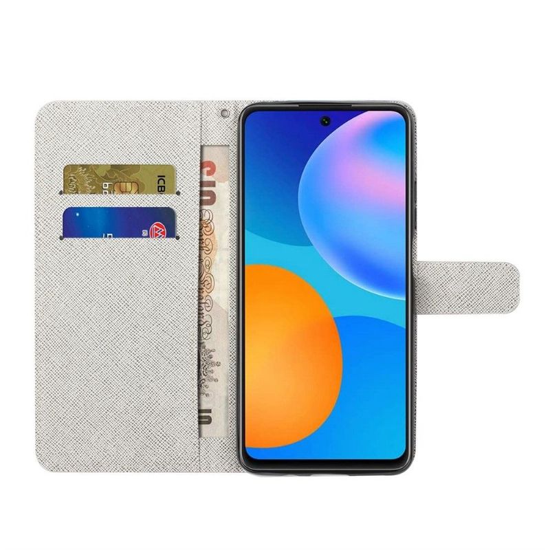 Flip Cover Samsung Galaxy M23 5G Hemming Katte I Æsken