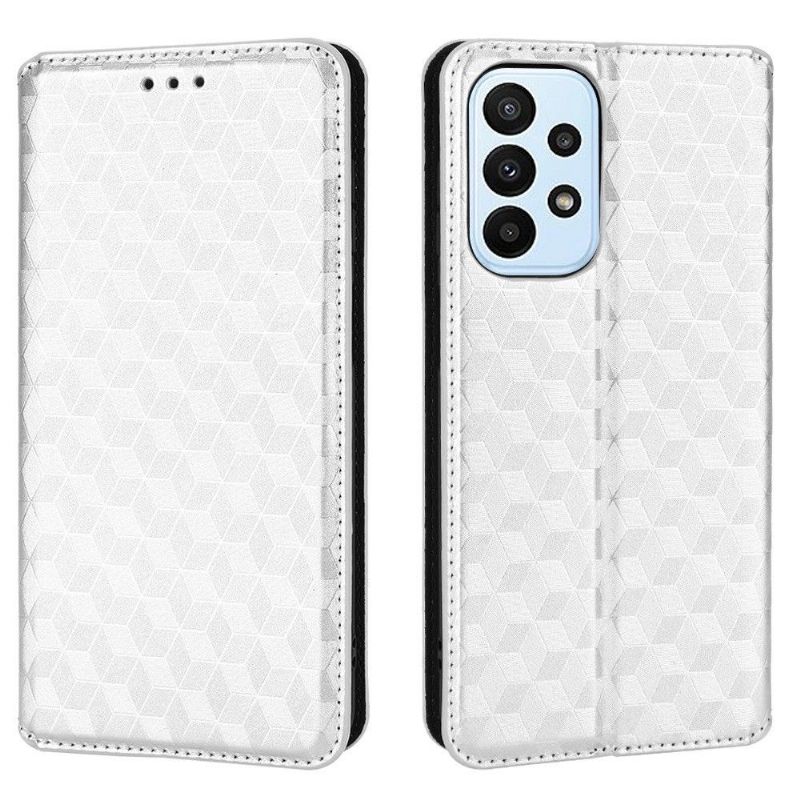 Flip Cover Samsung Galaxy M23 5G Læder Cover Designgeometri