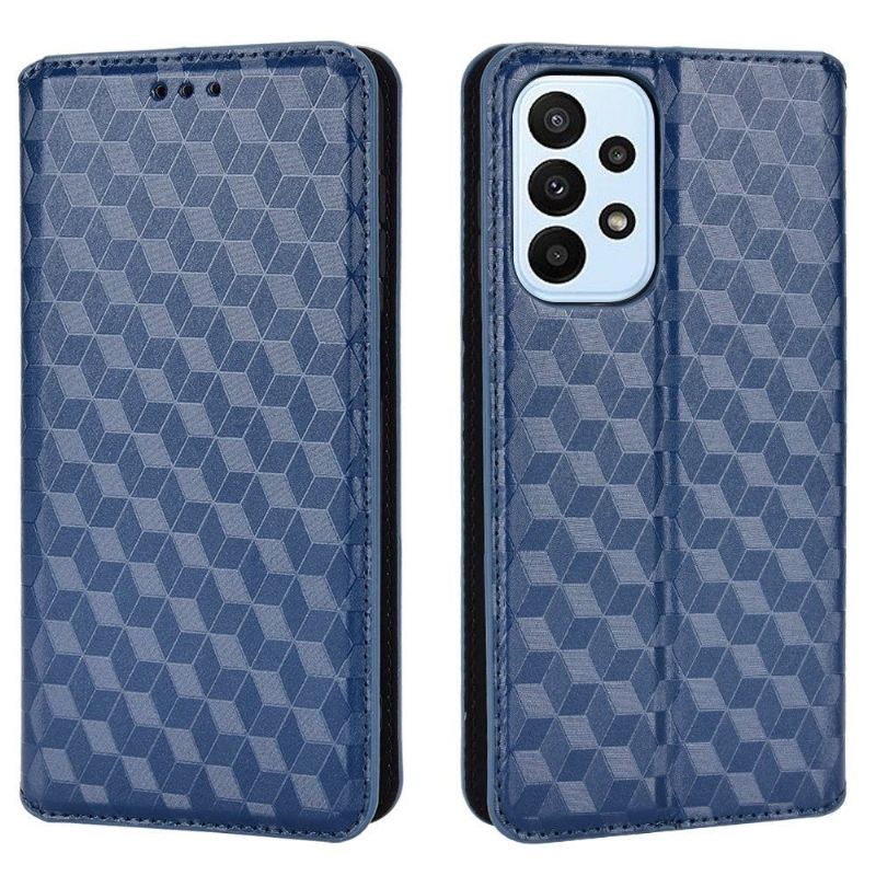 Flip Cover Samsung Galaxy M23 5G Læder Cover Designgeometri