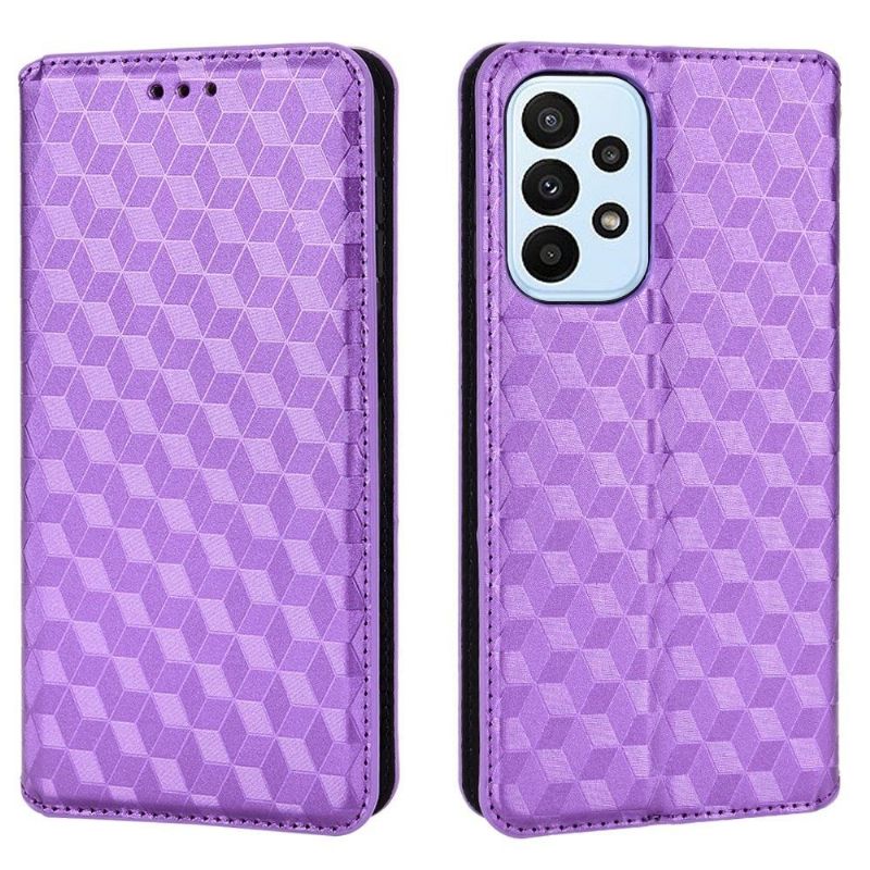 Flip Cover Samsung Galaxy M23 5G Læder Cover Designgeometri